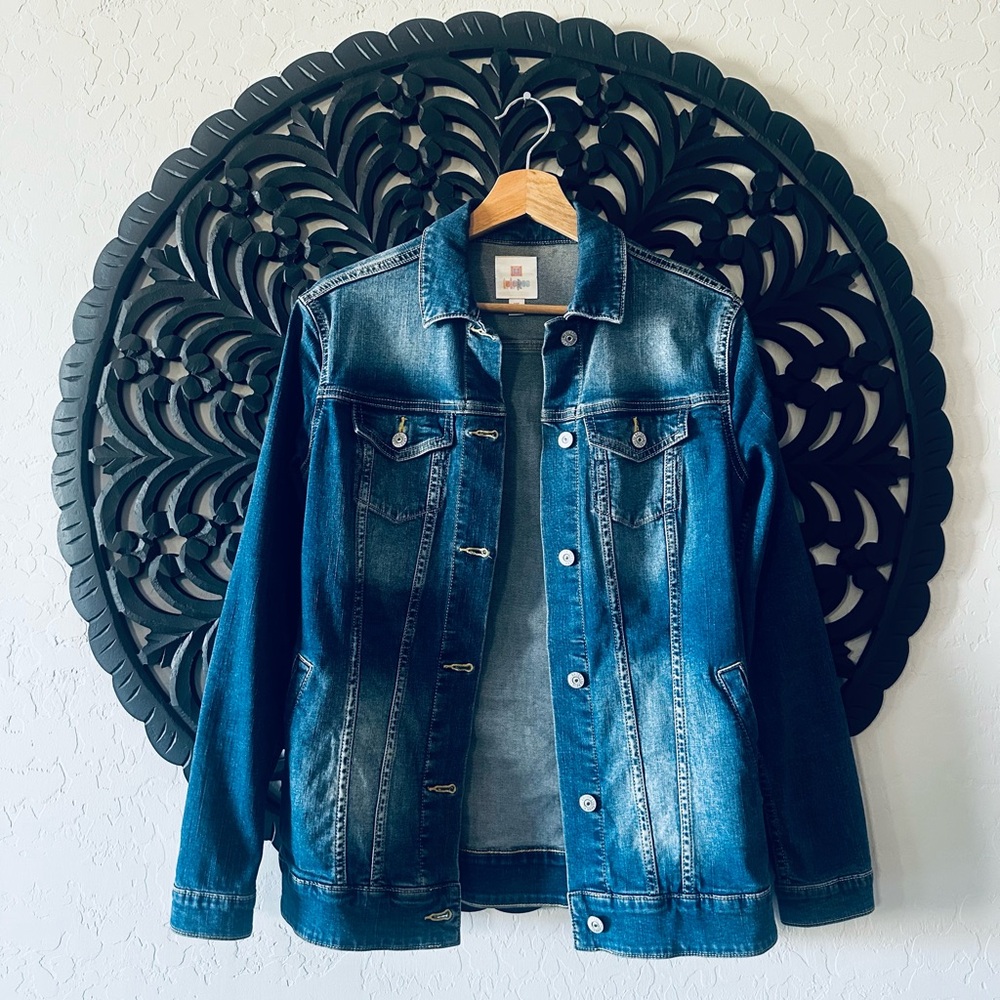 LulaRoe Jaxon Denim Jean Jacket